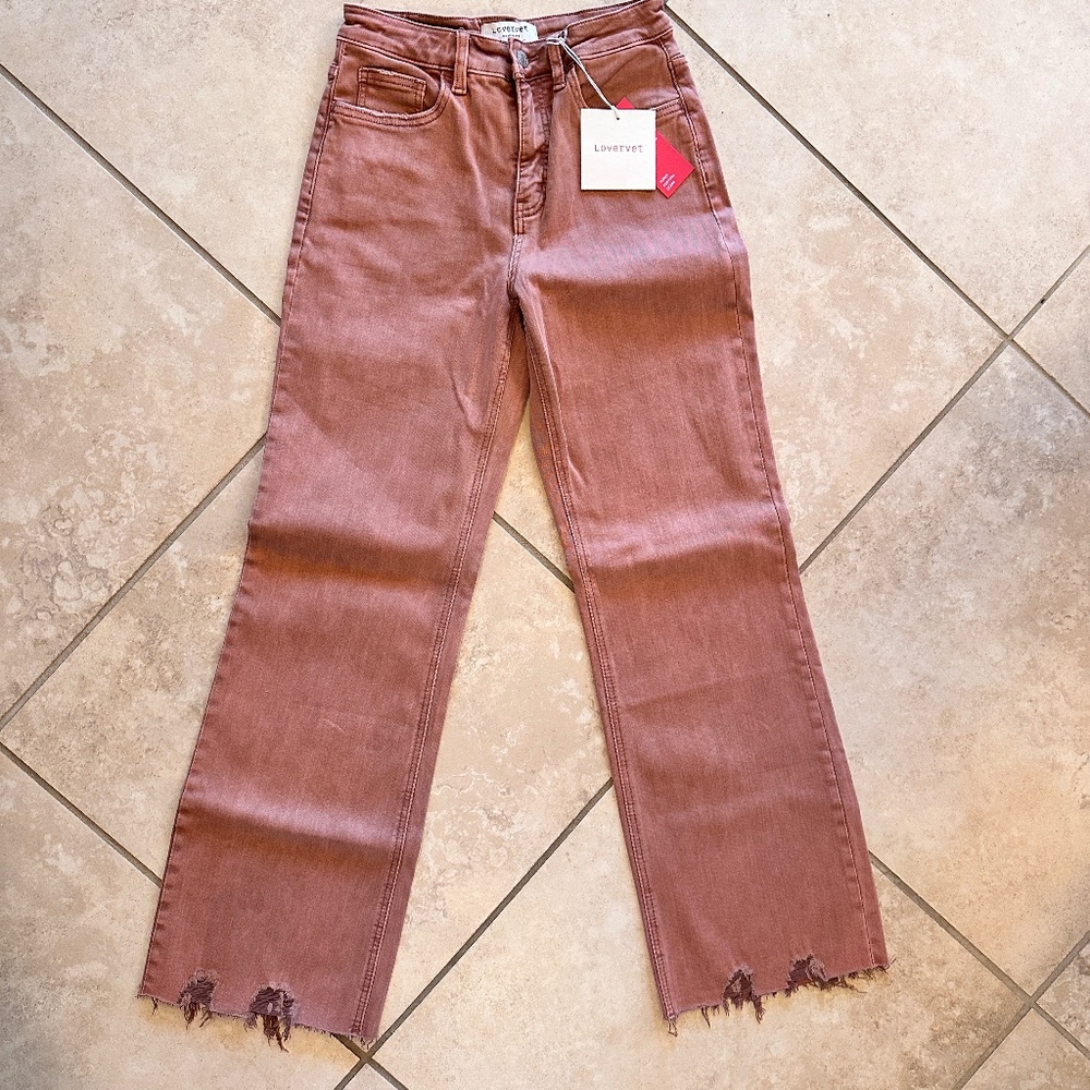 Lovervet High-Rise Tummy Control Flare Denim  (Size 26/3)